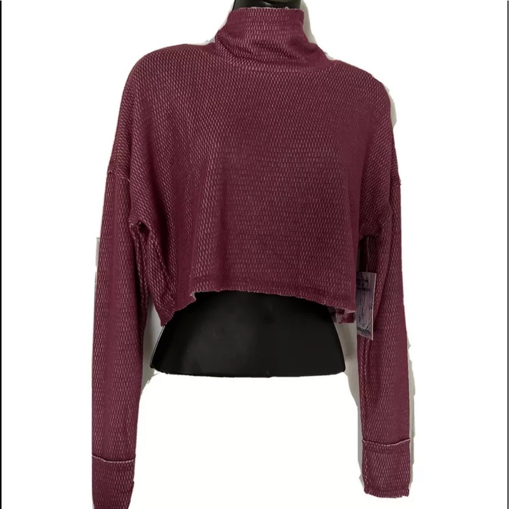 embracelife athleisure Long Sleeve crop top women’s size medium